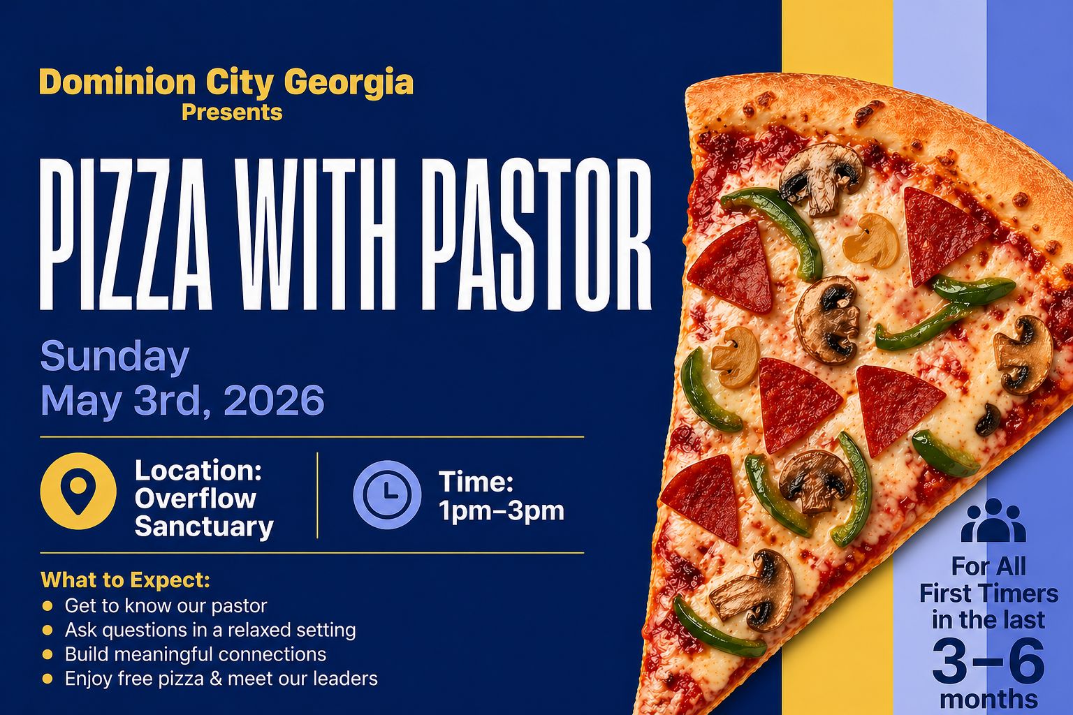 Pizza with Pastor, May 2026